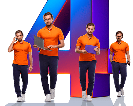 Великолепная четверка Ростелеком в&nbsp;посёлок Роща (Красноярский край)